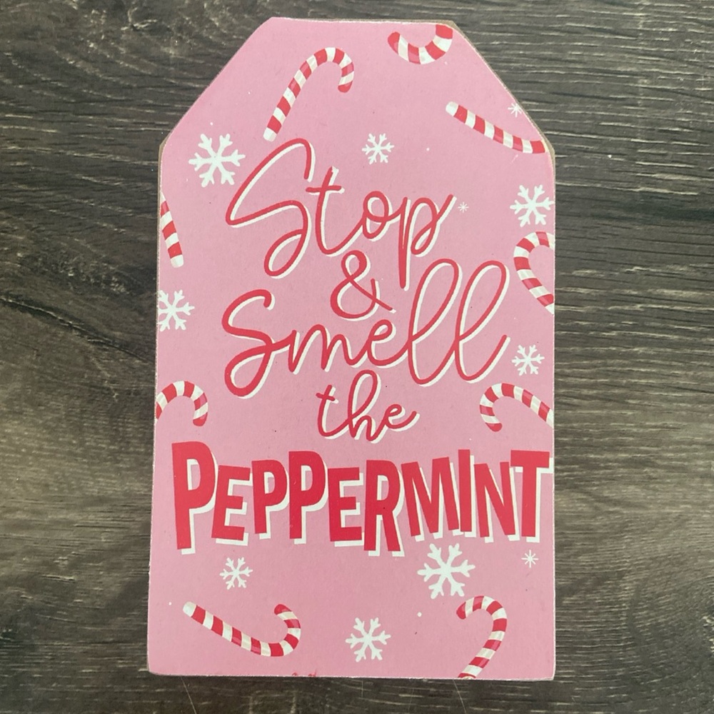 Christmas Tabletop Sign